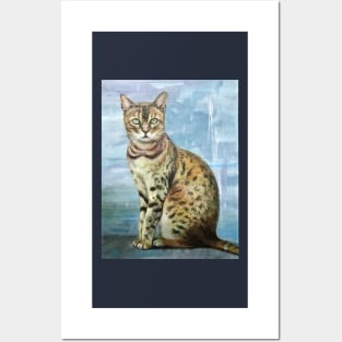 Benji the Bengal Cat Posters and Art